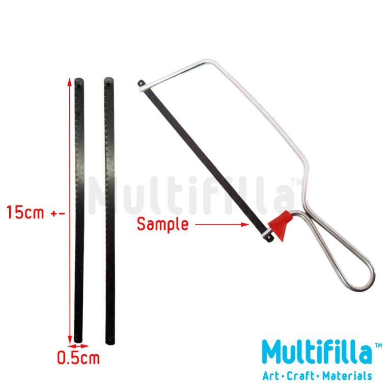 Junior Hacksaw Replacement Blade 6'' 2pcs Multifilla