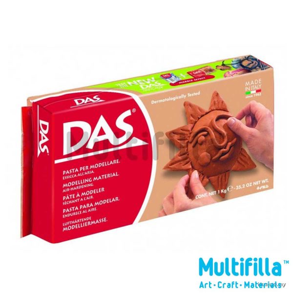 DAS White Air Drying Modelling Clay 1kg