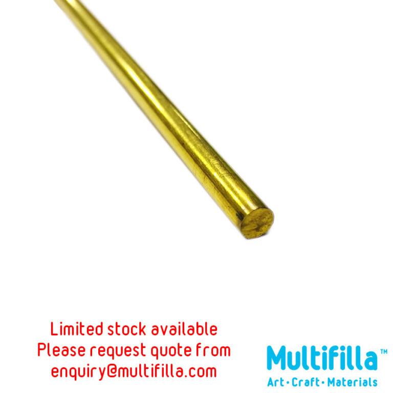 Round Brass Rod 5/32 x 36"(L) Multifilla