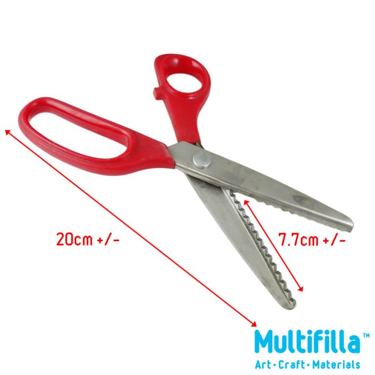 Zig Zag Scissors 200mm Multifilla