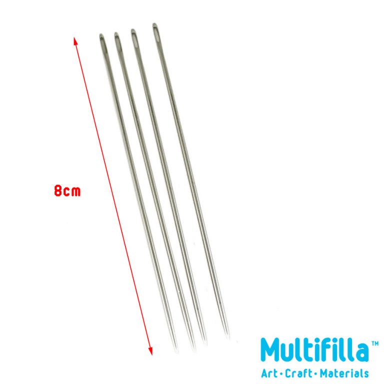 8cm Book Binding Leathercraft Needles 4pcs Multifilla