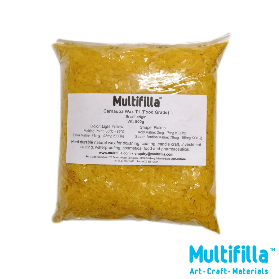 Carnauba Wax Flakes T1 (Food Grade)