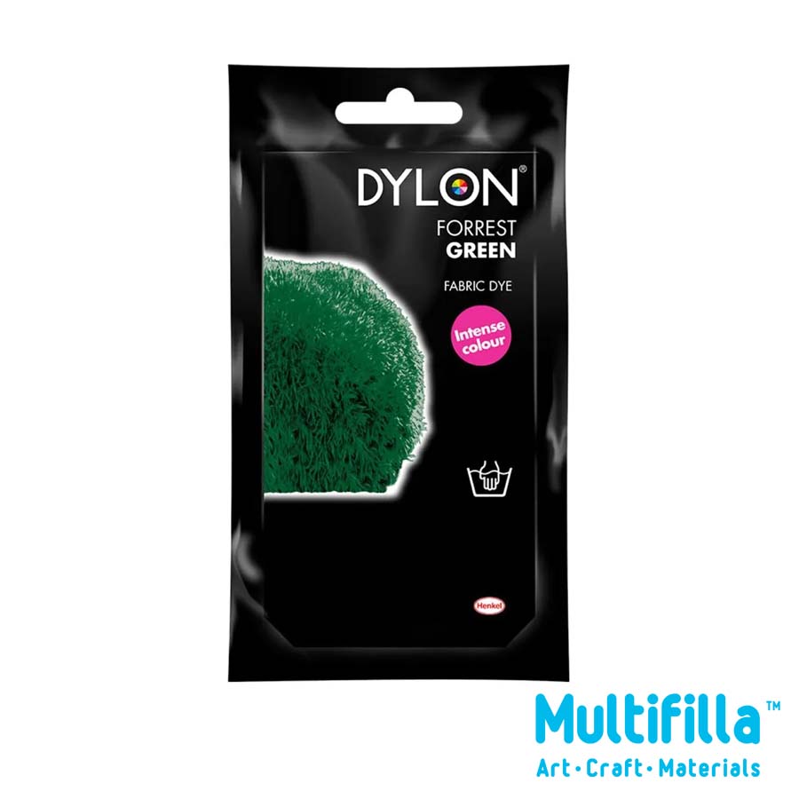 DYLON HAND DYE 50G 09 FOREST GREEN(WAS DARK GREEN)