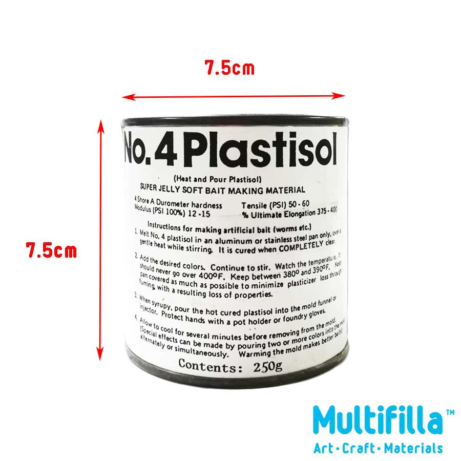 No.4 Plastisol - Pour and Heat Plastisol