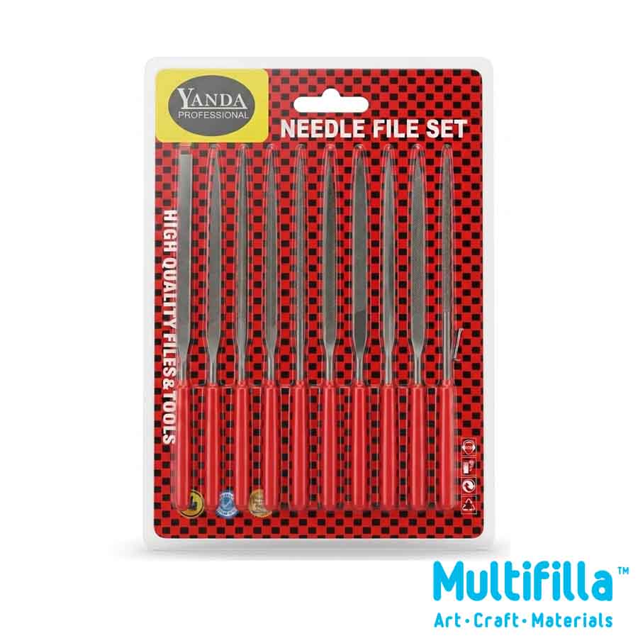 Multifilla - Yanda Needle File Set - 10pcs (16F-Y10)