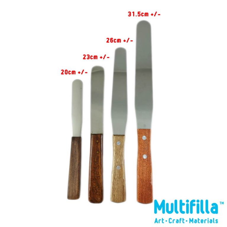 Wooden Handle Palette Knife Multifilla